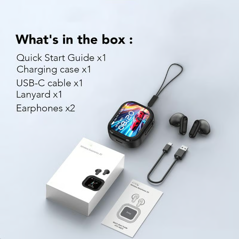 AuraSync Pro: Bluetooth 5.4 Earphones with LED Display, HiFi Sound & AI Translation