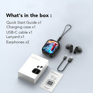 AuraSync Pro: Bluetooth 5.4 Earphones with LED Display, HiFi Sound & AI Translation