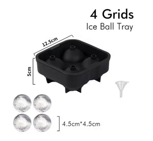 4 Sphere Mocktail Ice Tray