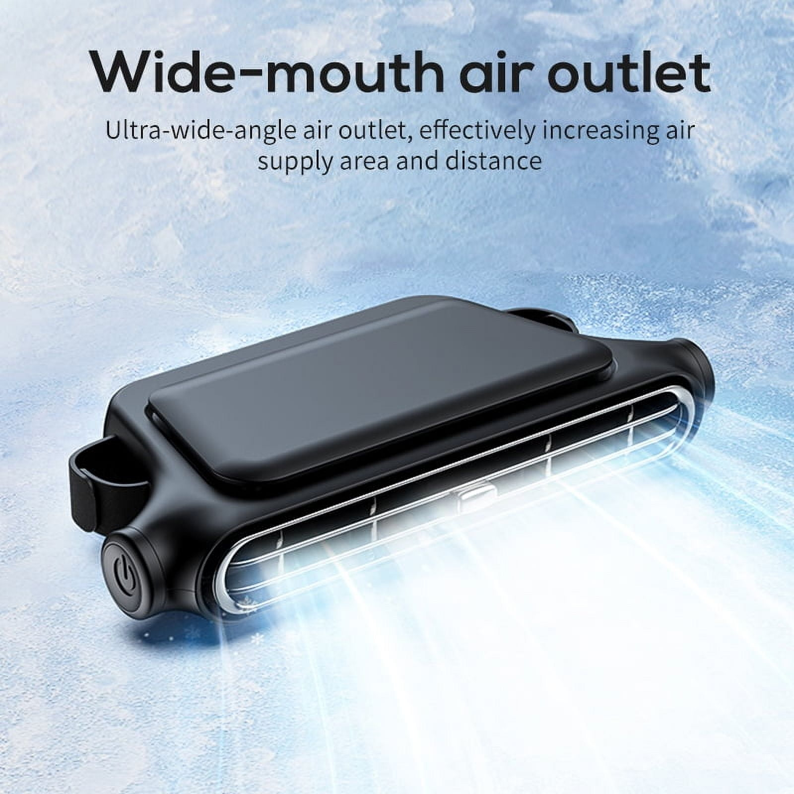 CoolCruze  Rechargeable Car Backseat Fan for All Vehicles